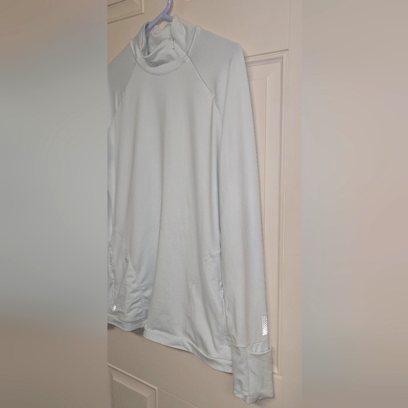 Women's Athleta Mint Mock Neck Zip Long Sleeve Running Top. Size Small.✨️ - Picture 4 of 11